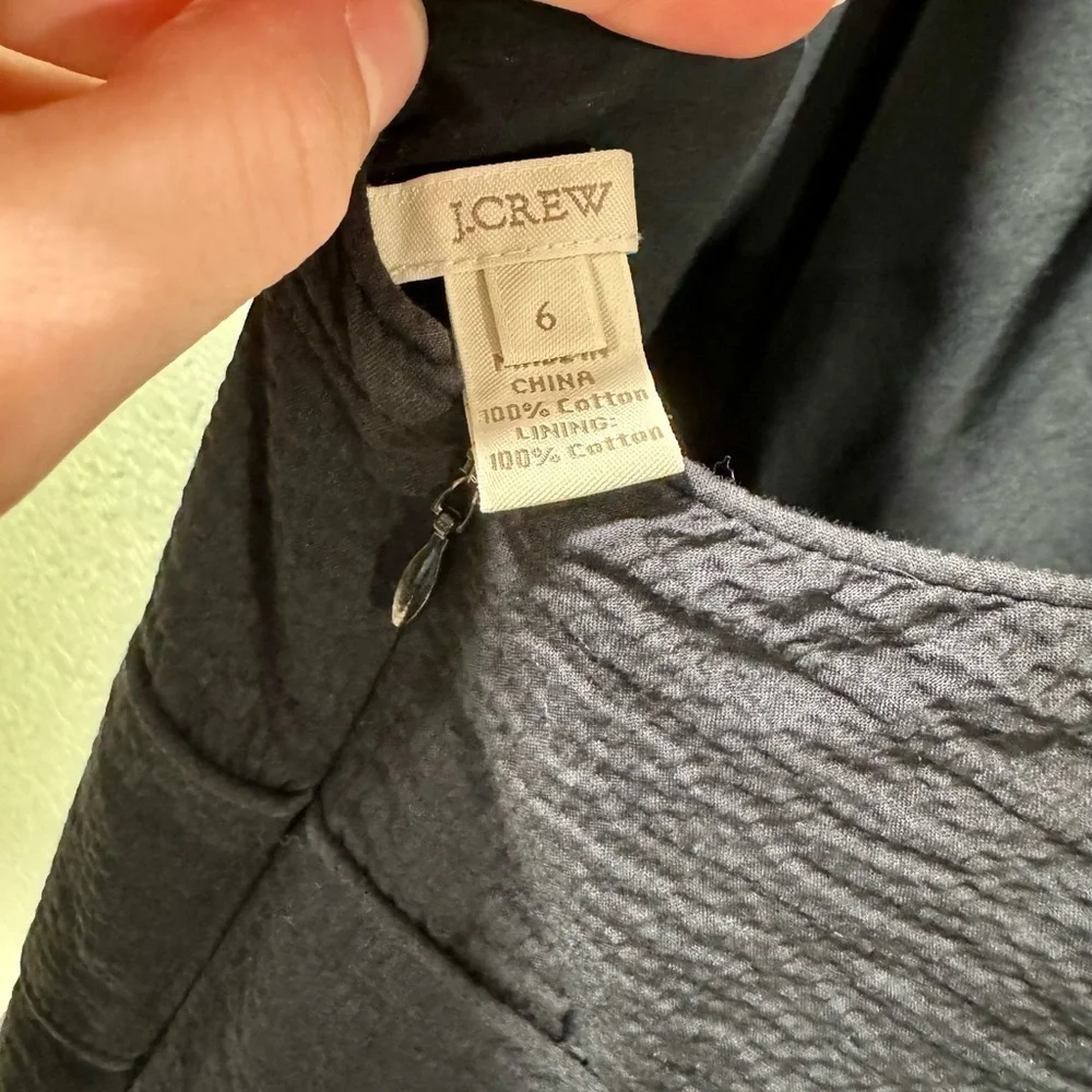 J. Crew Black Dress 6